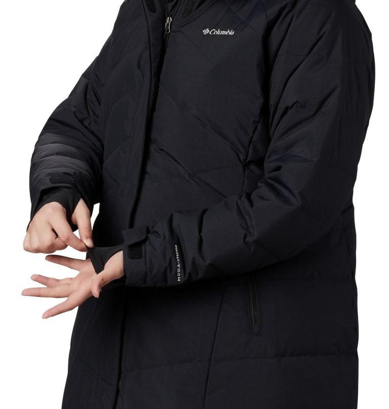 Women's Columbia Lay D Down II Mid Jackets Black | Plus Size CA-HC106